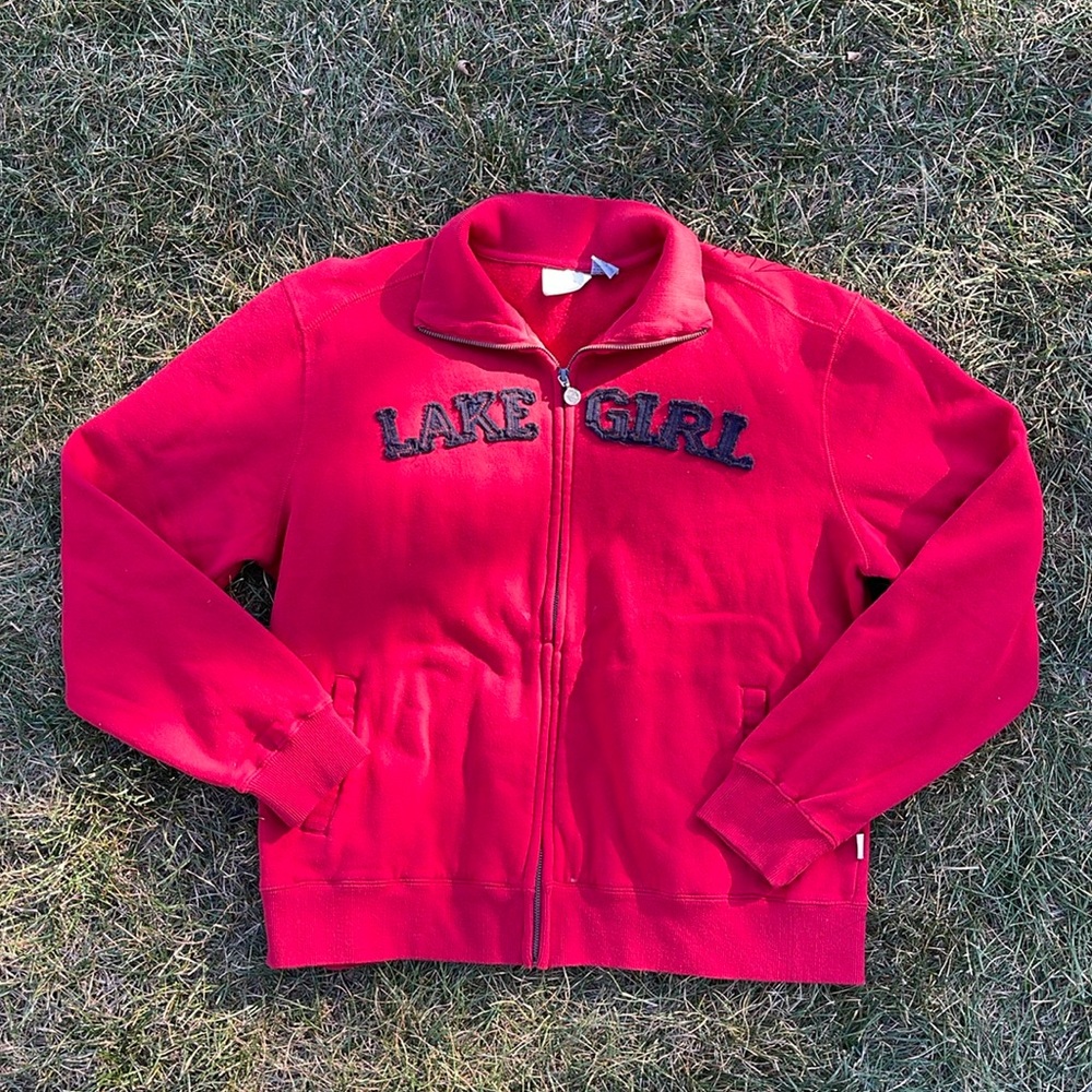 Lake Girl full zip sweatshirt - large